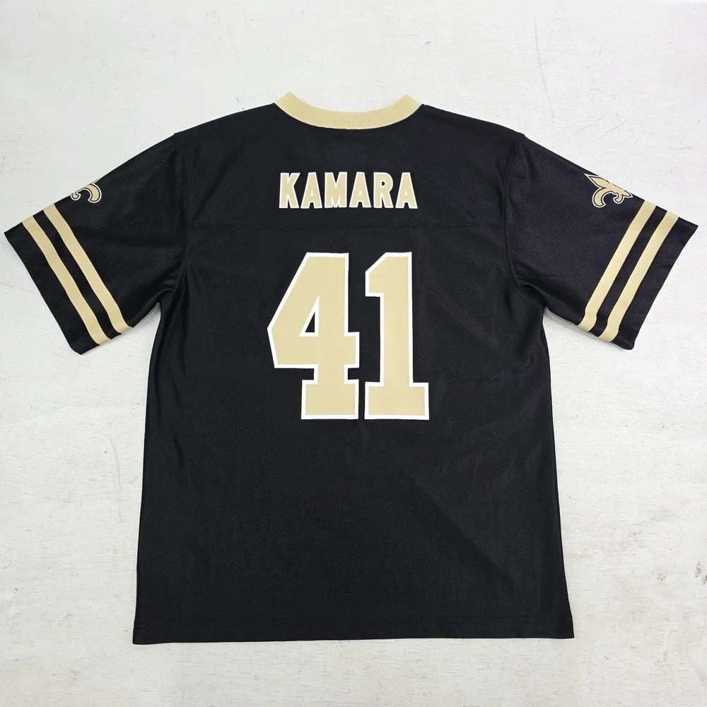 New Orleans Saints Alvin Kamara NFL Team Apparel Jersey Black Youth‎ Boys 2XL 18